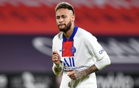 【法甲】内马尔点射金彭贝染红 巴黎1-1雷恩落后3分